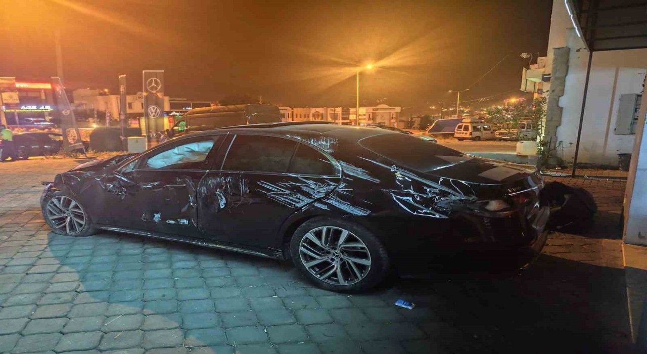 Bodrumda kaza yaptı, plakayı söküp kaçtı