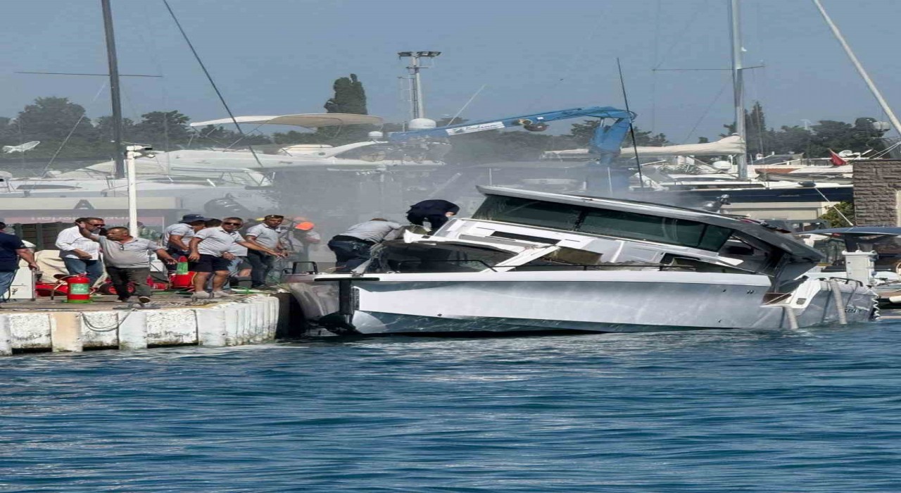 Bodrumdaki marinada patlama: 3 yaralı