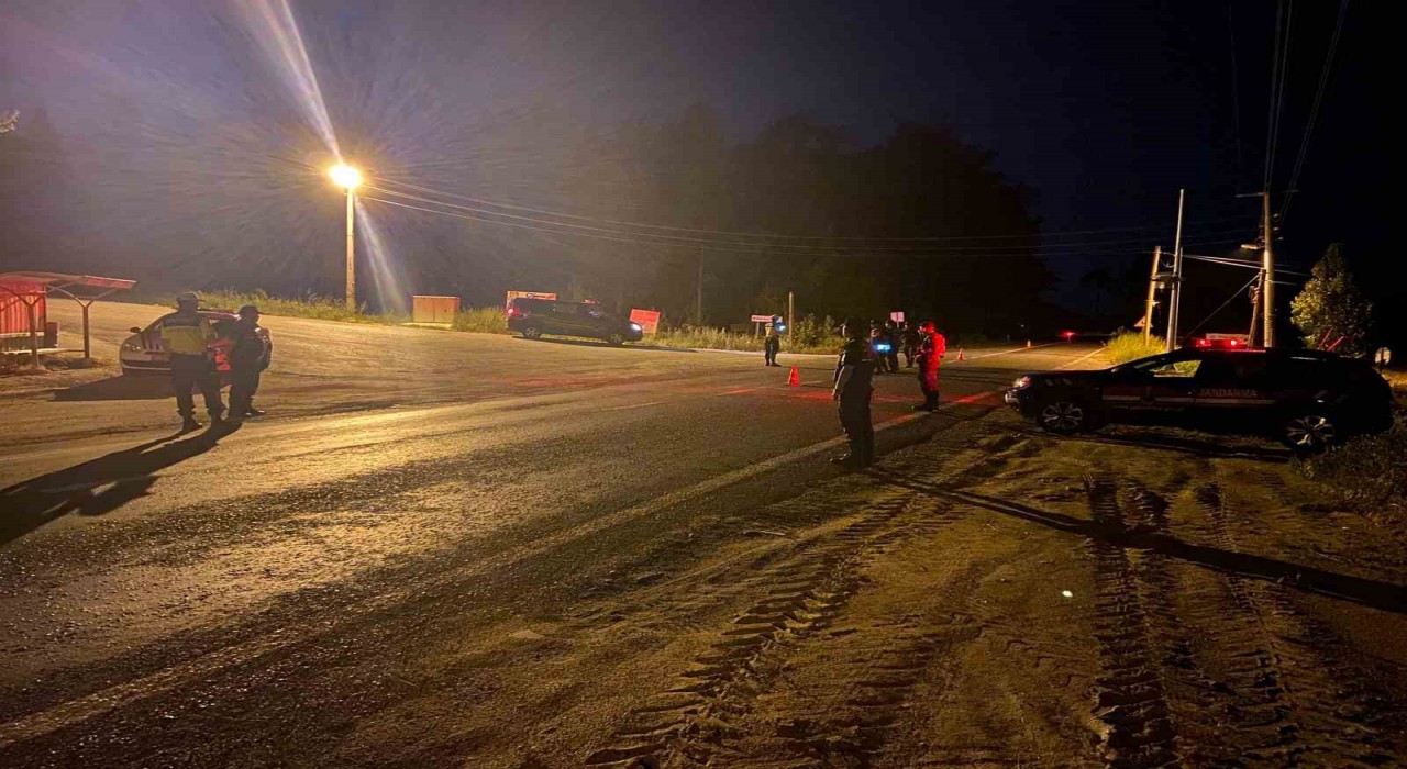 Bozdoğanda jandarmadan asayiş uygulaması