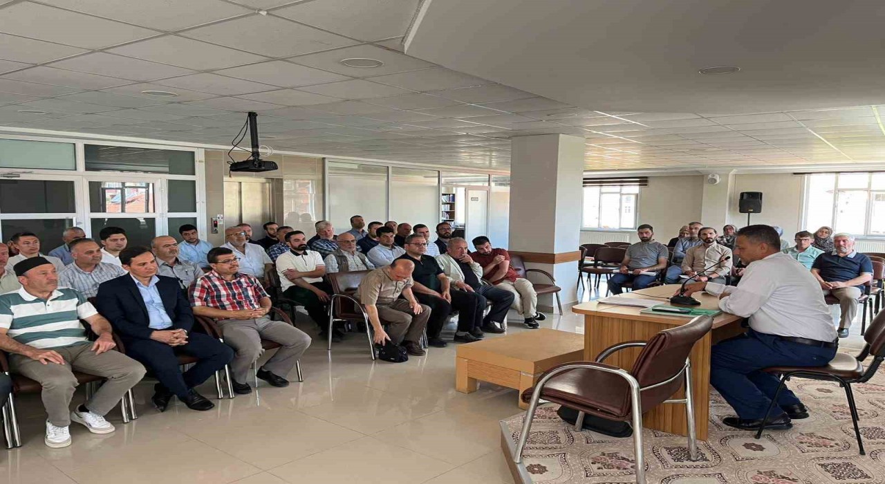 Bozkırda Yaz Kuran Kursları eğitim semineri düzenlendi