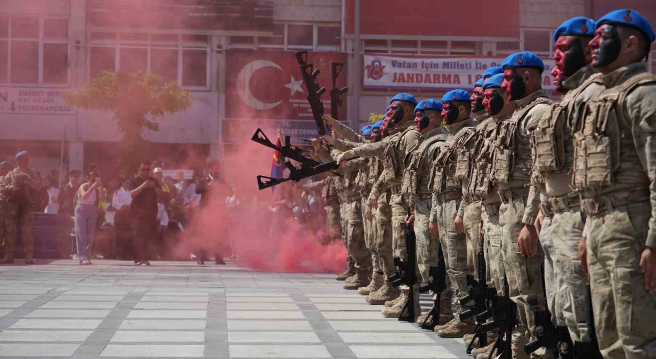 Burdurda Jandarmanın 186. kuruluş yıl dönümü kutlandı