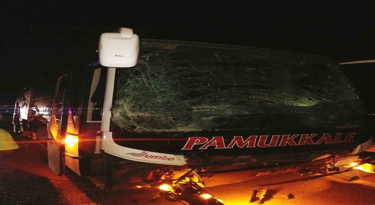 Burdurda zincirleme kaza: 2 yaralı