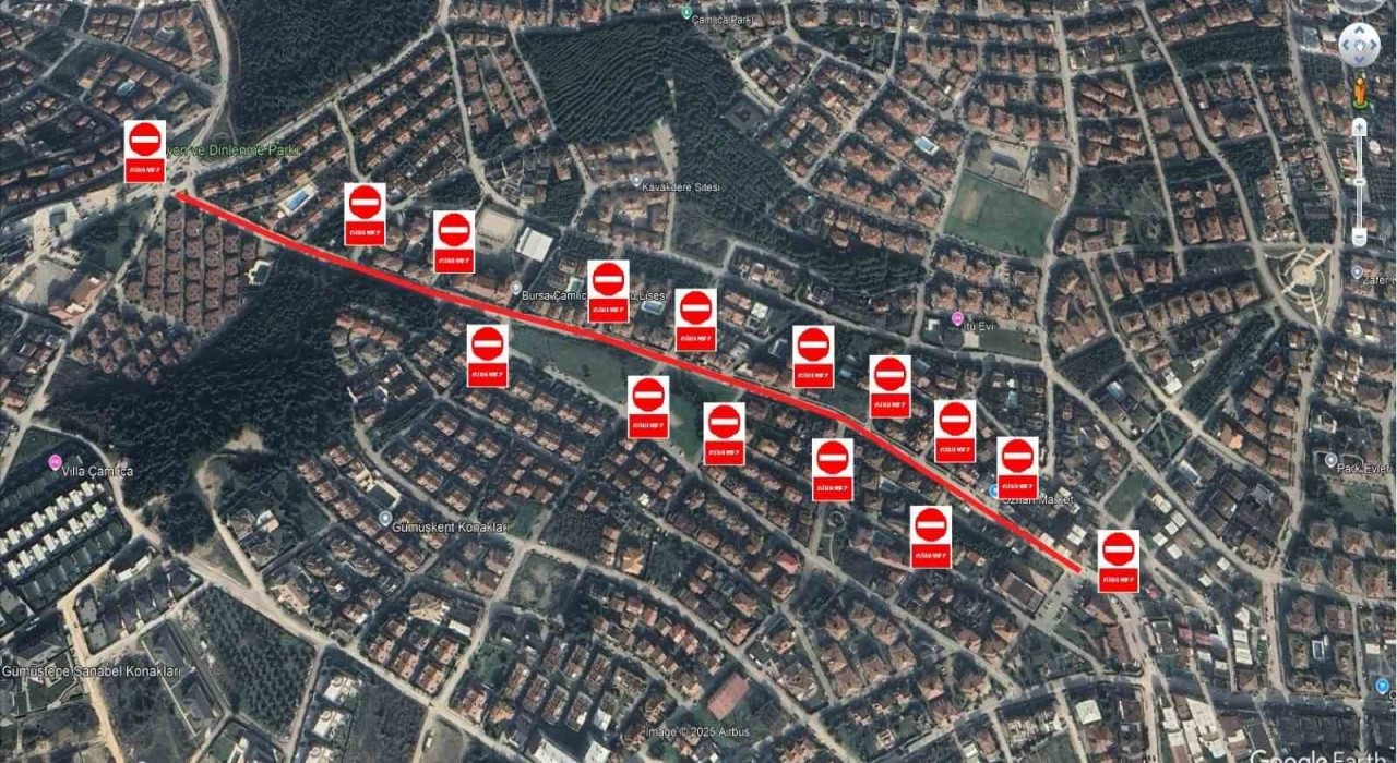 Bursada trafik düzenlemesi