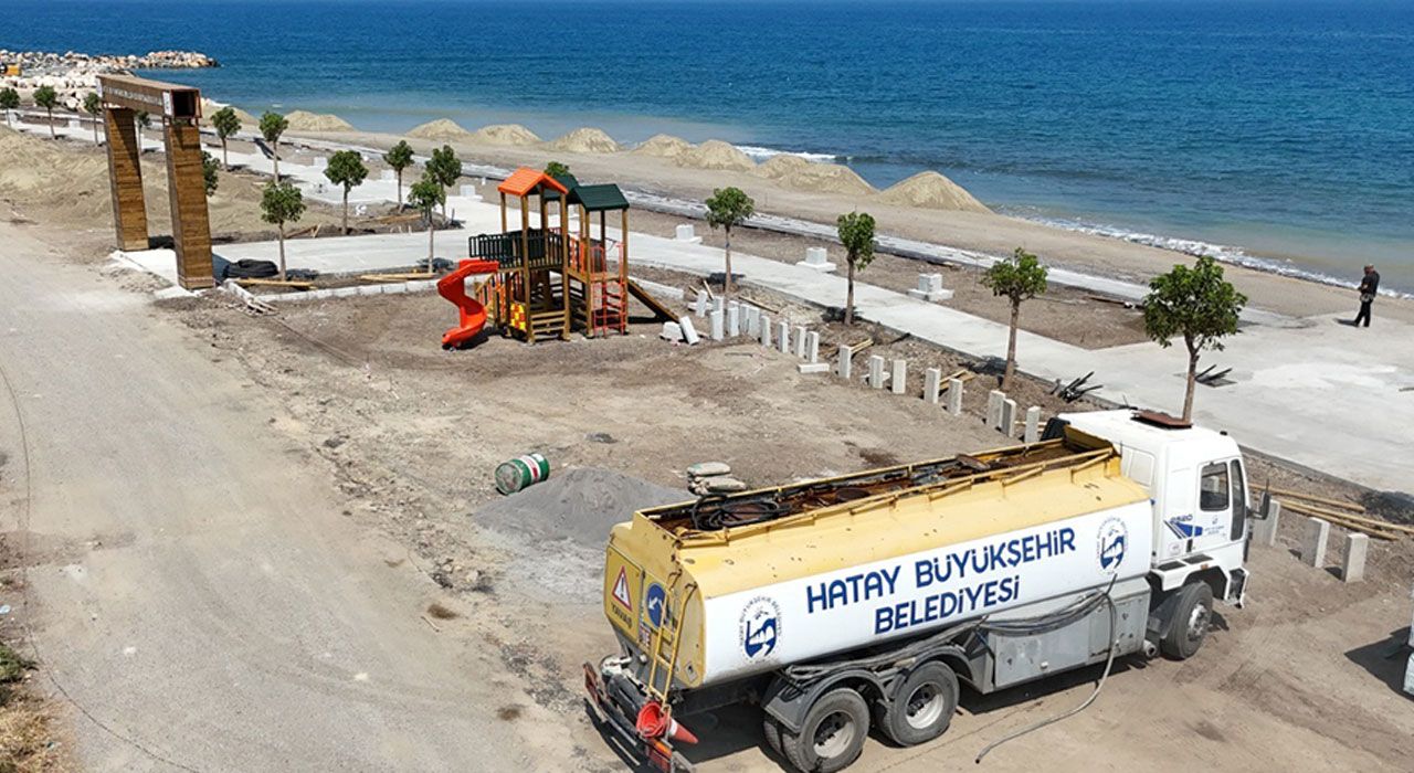 Büyükdere Plajı Hizmete Giriyor: Hatay’ın En Büyük Plajı Turizme Kazandırılıyor