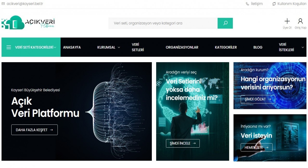 Büyükşehire akıllı şehircilikteki ‘açık veri paylaşımı teşekkürü