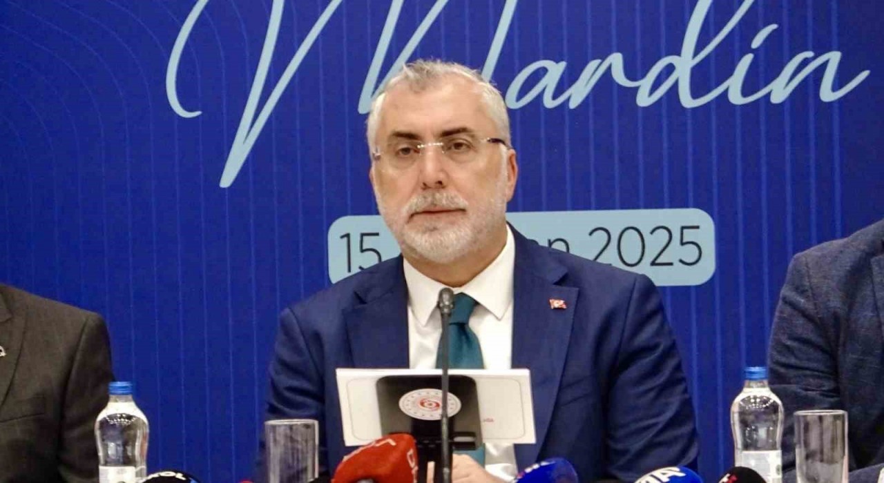 Çalışma ve Sosyal Güvenlik Bakanı Işıkhan, Mardinde medya temsilcileriyle buluştu