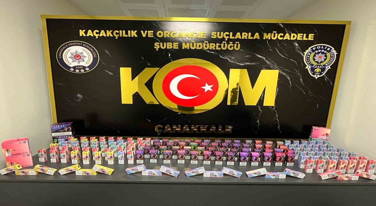 Çanakkalede kaçakçılıkla mücadele operasyonu