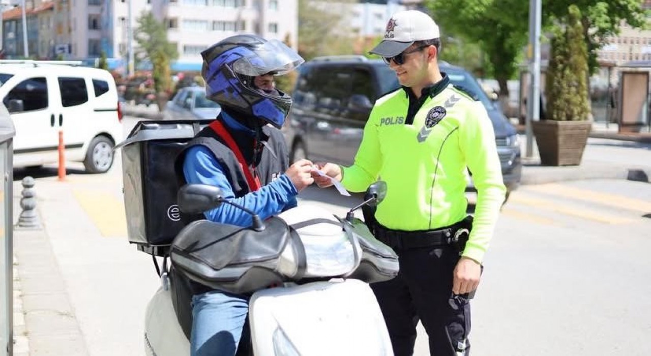 Çankırıda 123 araç trafikten men edildi