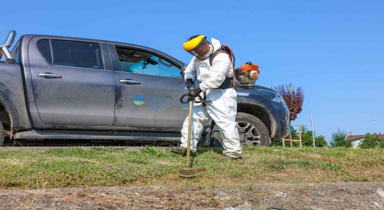 Çark Deresinin içi ve çevresi hummalı şekilde temizlendi