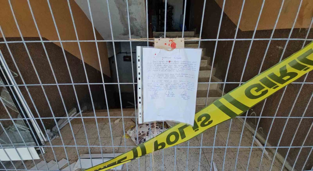 Çaycumadaki doğalgaz patlaması sonrası tahliye edilen apartman mühürlendi