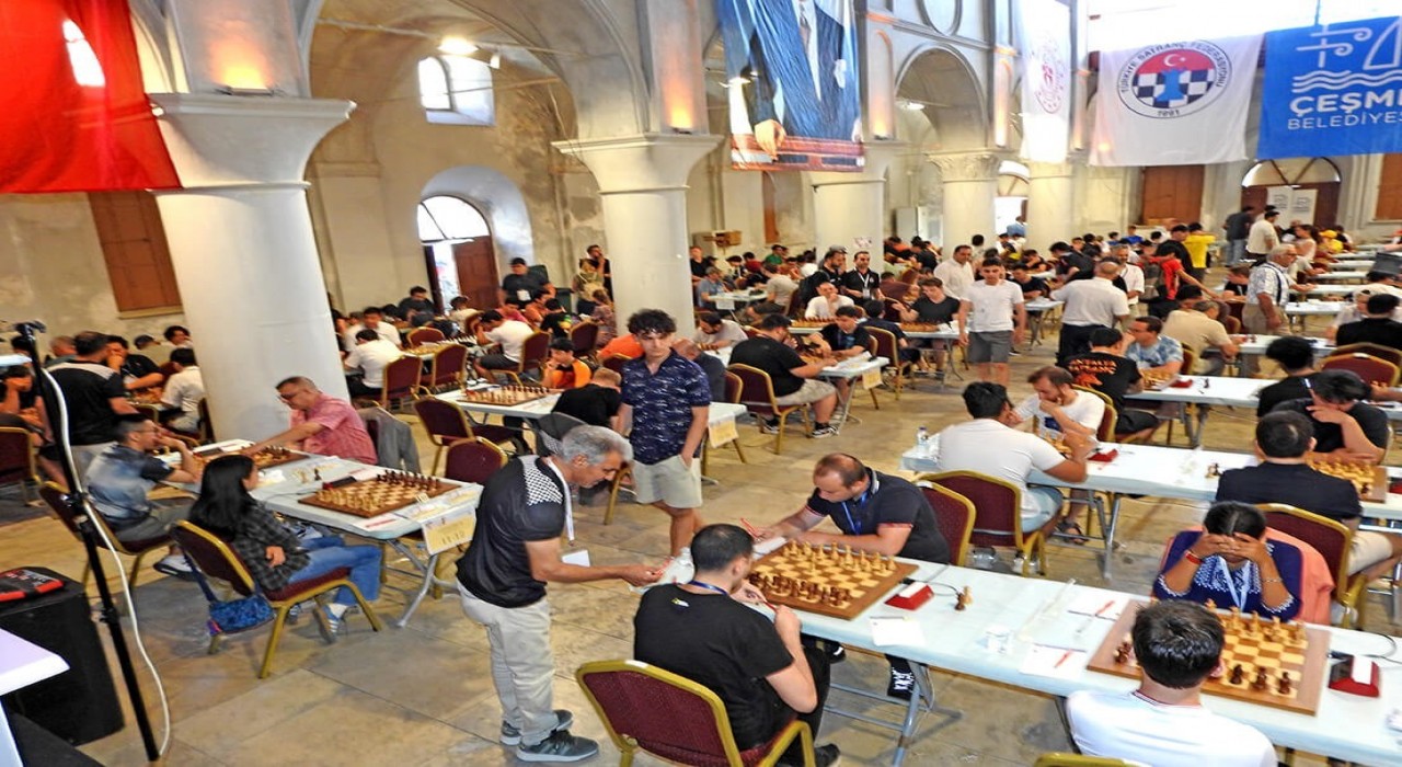 Çeşmede, satrançta büyük buluşma: 34 ülke, bin 15 sporcu
