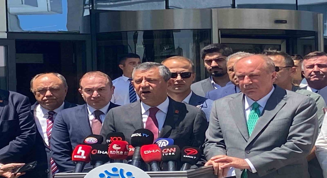 CHP lideri Özelden Memleket Partisine ziyaret