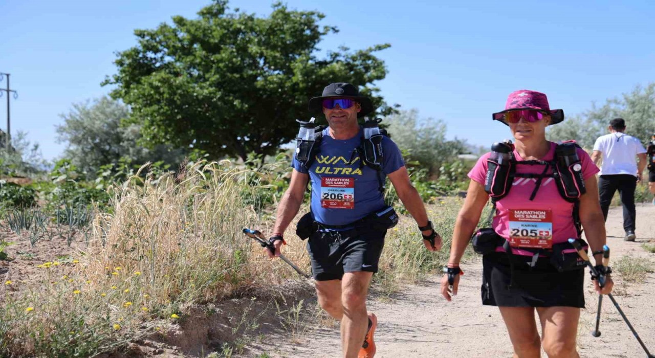 Çöl maratonu Kapadokyada başladı