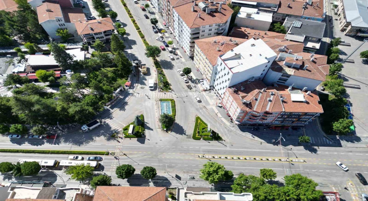 Çorum Belediyesinden trafiğini rahatlatacak çalışma