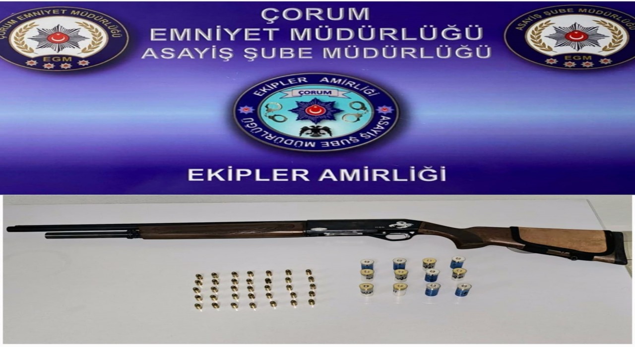 Çorumda aranan 4 şahıs yakalandı