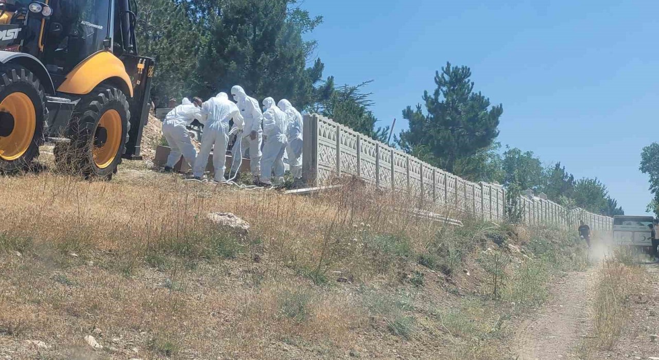 Çorumda kene ısırması sonucu ölen adam toprağa verildi