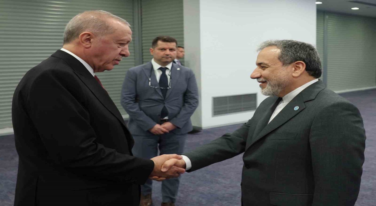 Cumhurbaşkanı Erdoğan, İran Dışişleri Bakanı Abbas Arakçiyi kabul etti