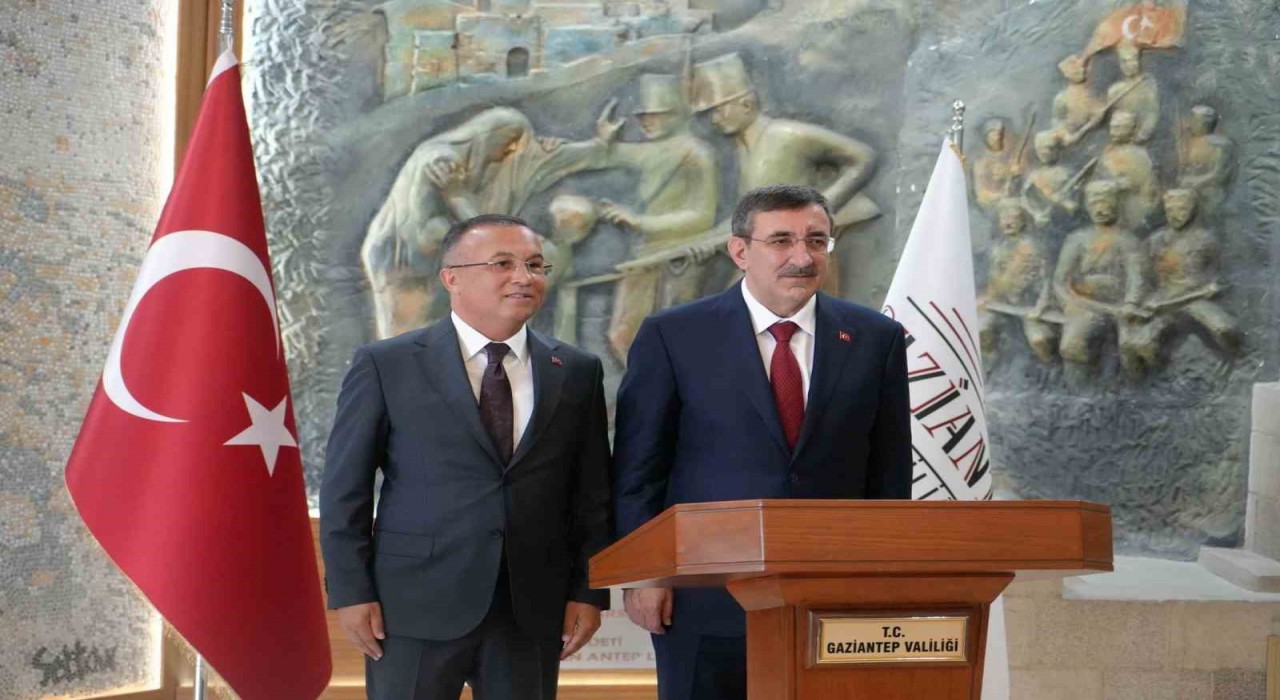 Cumhurbaşkanı Yardımcısı Cevdet Yılmaz, Gaziantepte
