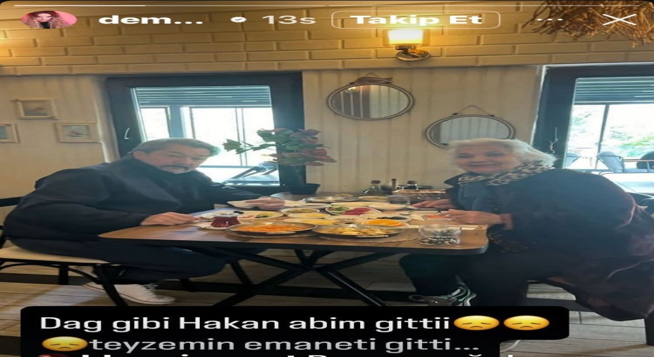 Demet Akalının acı günü