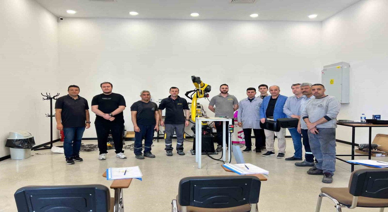 Denizli OSB DOSTEM Mesleki Eğitim Merkezine modern Kaynak Atölyesi kuruldu