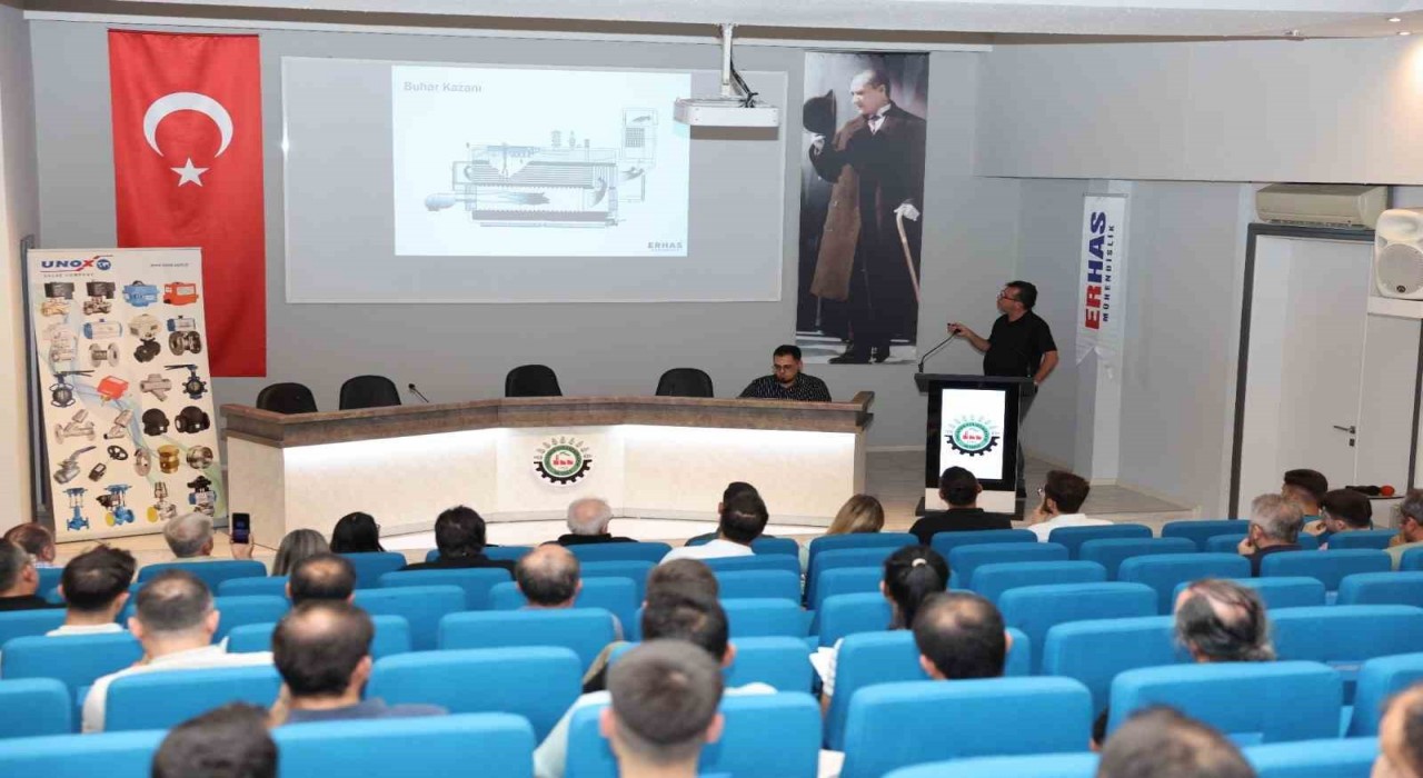 Denizli OSBde Endüstride Buhar Sistemleri semineri verildi