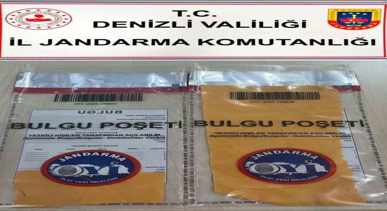 Denizlide jandarmadan zehir tacirlerine operasyon; 3 tutuklama