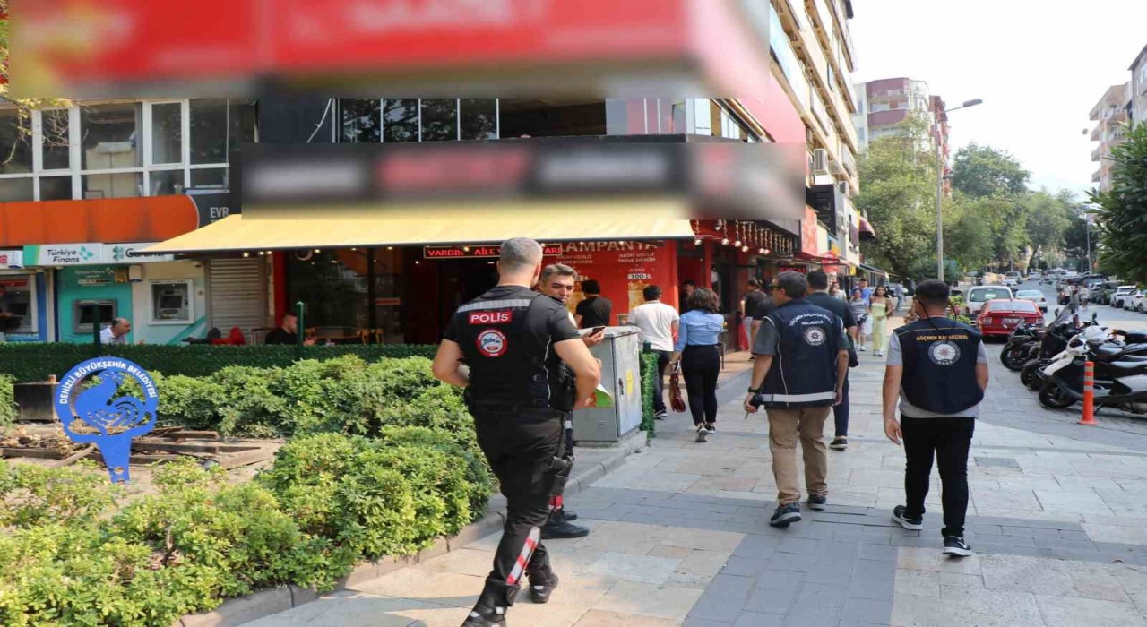 Denizlide kayıt dışı istihdam ve insan ticaretine yönelik deneti yapıldı