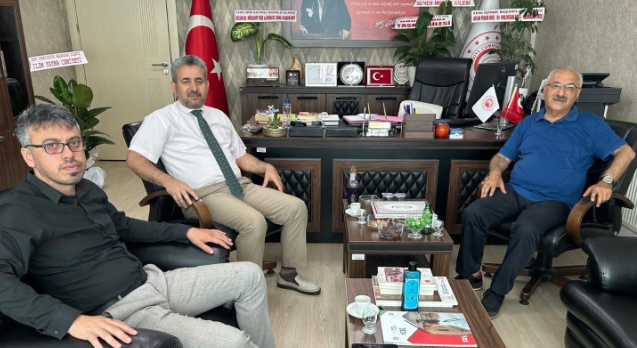 DEVA Partisi’nden İbrahim İriş’e Tebrik Ziyareti