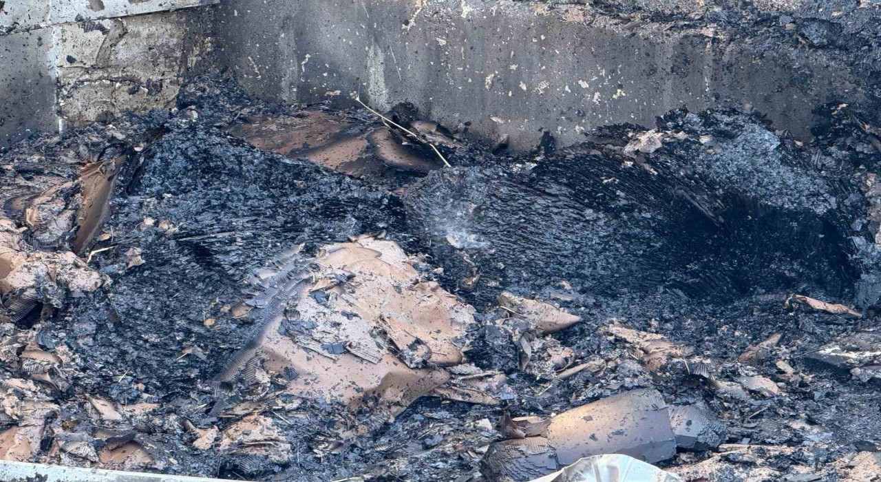 Dicle Teknokent binasında yangın