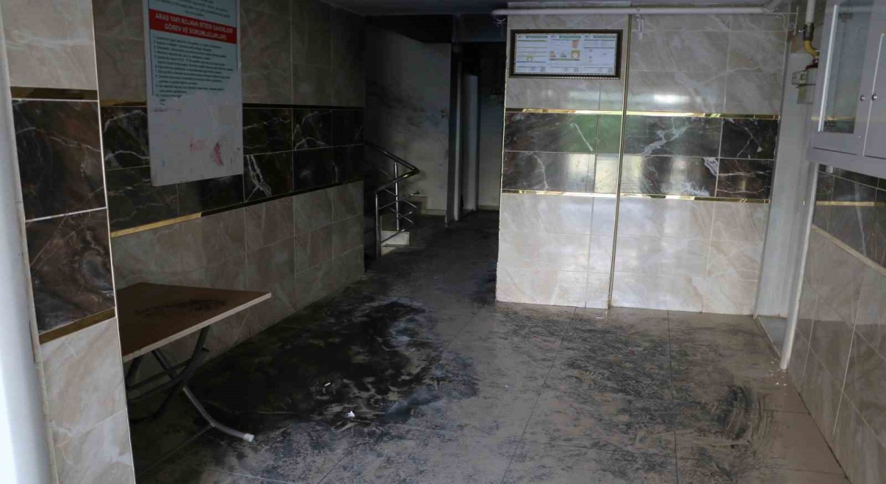 Diyarbakırdaki yangından kurtulan şahıs korku dolu anları anlattı