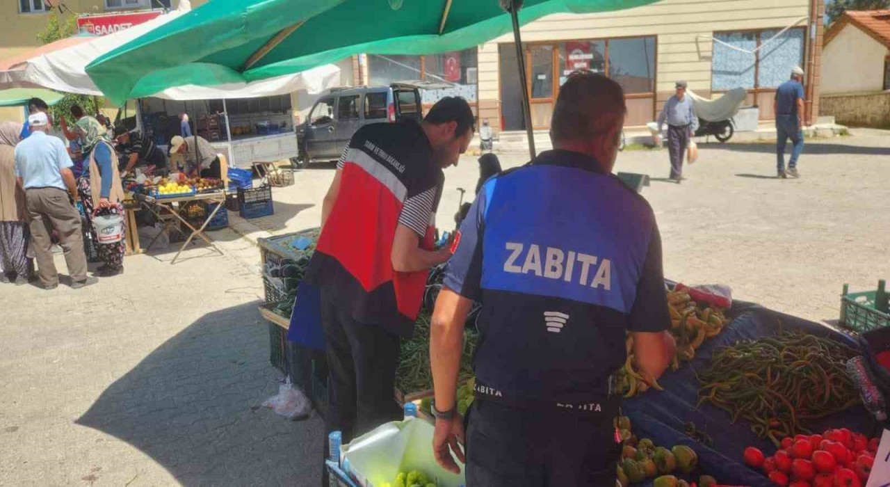 Dumlupınarda gıda denetimi
