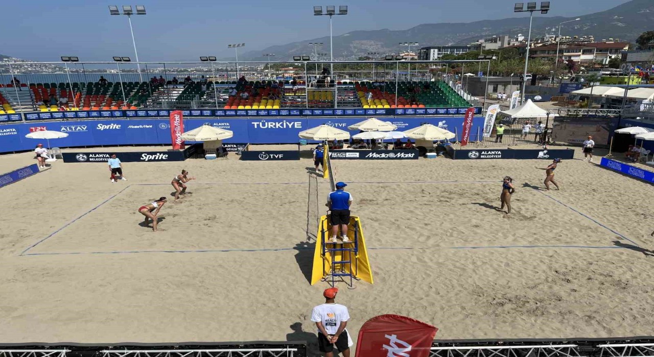 Dünya Plaj Voleybolu Pro Turun Alanya etabı başladı