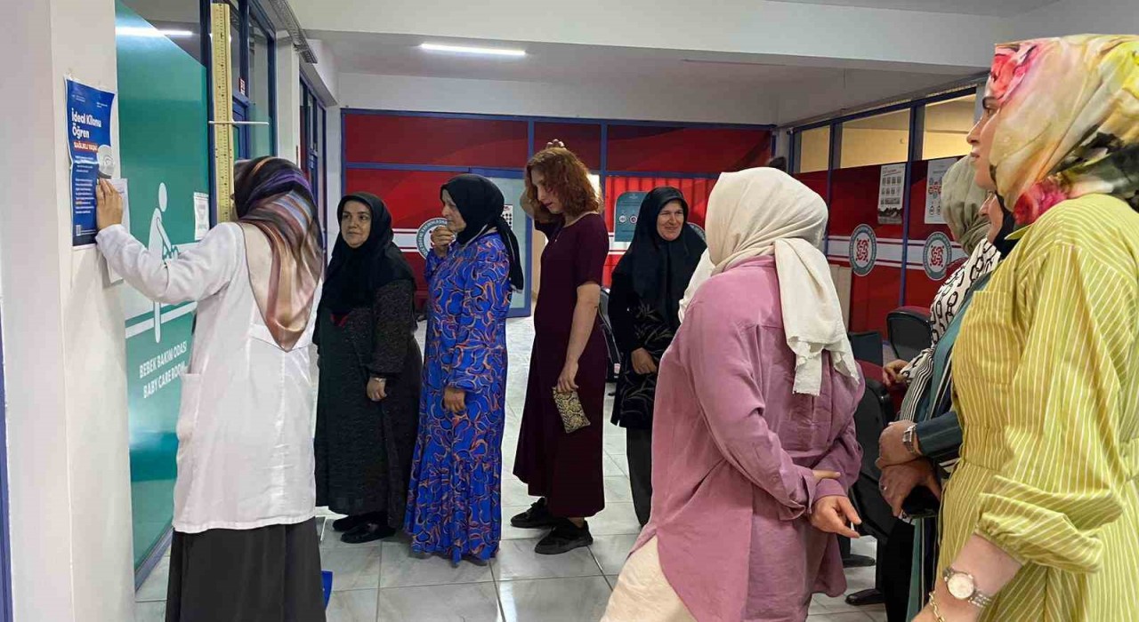 Düzcede kadınlara sağlık desteği