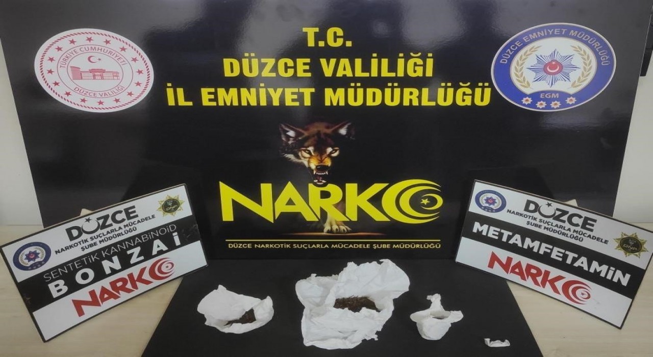 Düzcede uyuşturucu kullanan 46 kişi hakkında işlem yapıldı