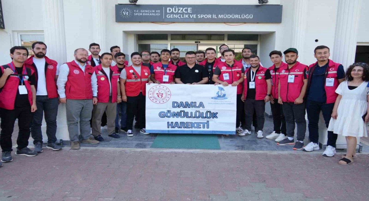 Düzceye farklı illerden geldiler