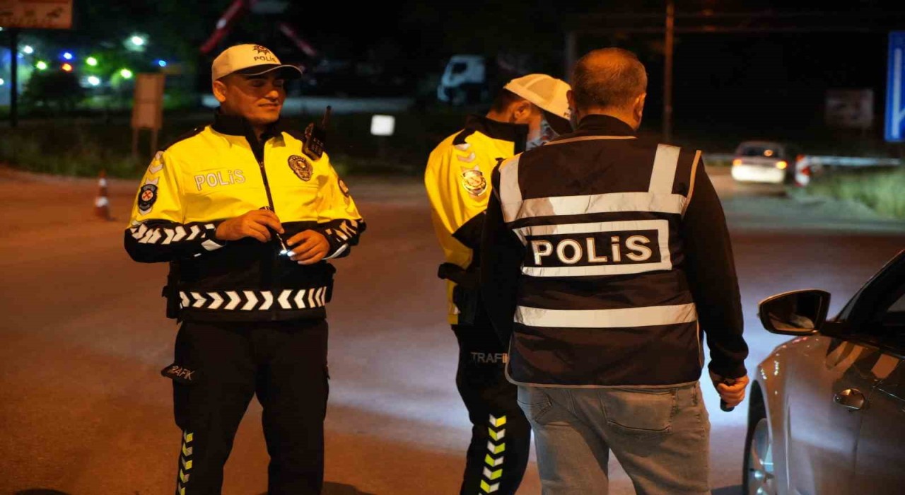 Edirnede asayiş ve trafik denetimi
