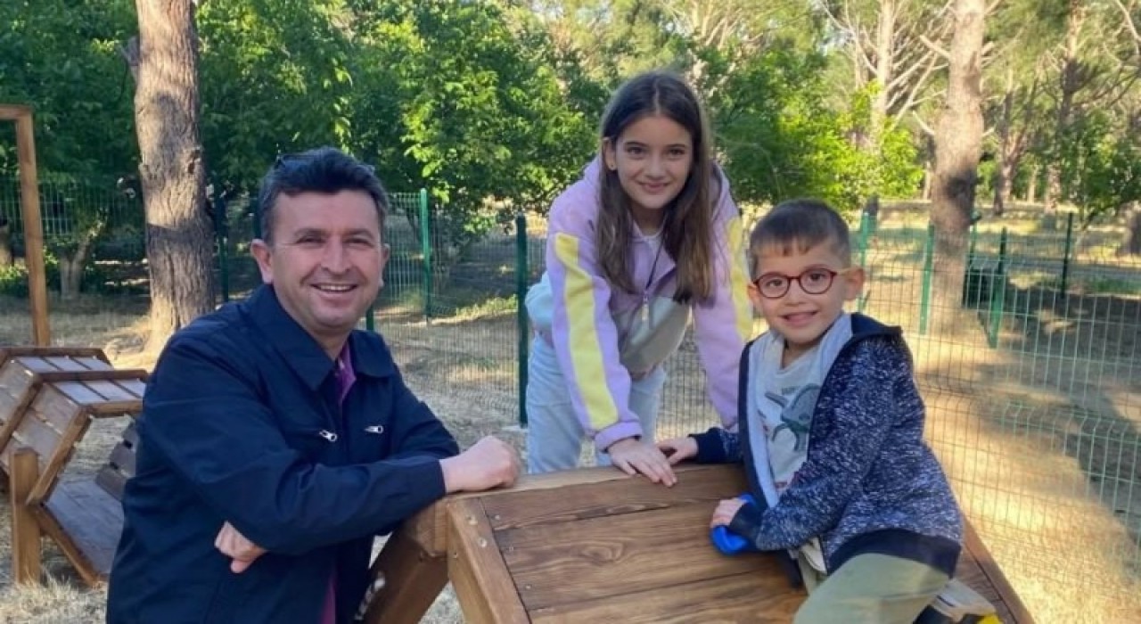 Edremitte Sarıkız Anaokulu öğrencilerinin dağda kamp sevinci