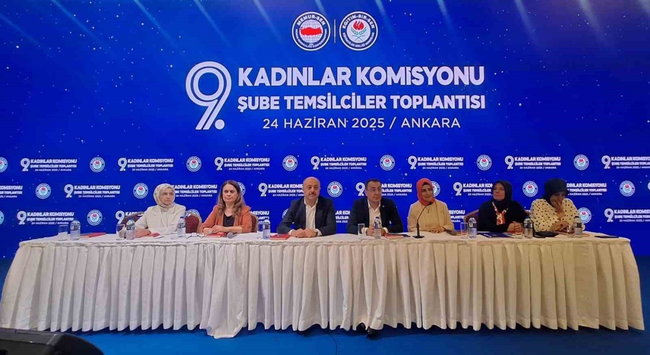 Eğitim-Bir-Sen Kadın Komisyonu Aile Dostu Politikalar gündemiyle toplandı