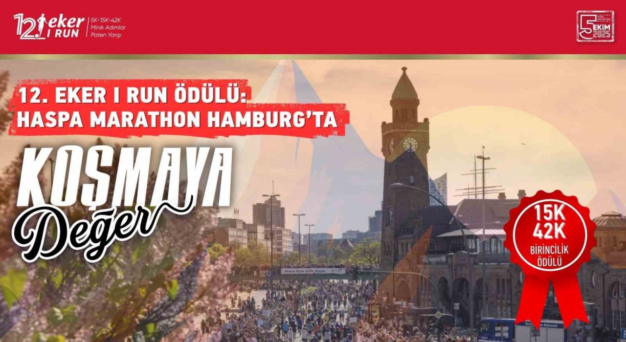 Eker I Run şampiyonları, Haspa Marathon Hamburga katılma hakkı kazanacak