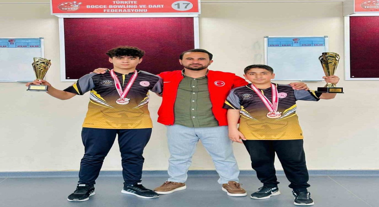 Elazığ dartta tarih yazdı: 6 madalya, 2 kupa