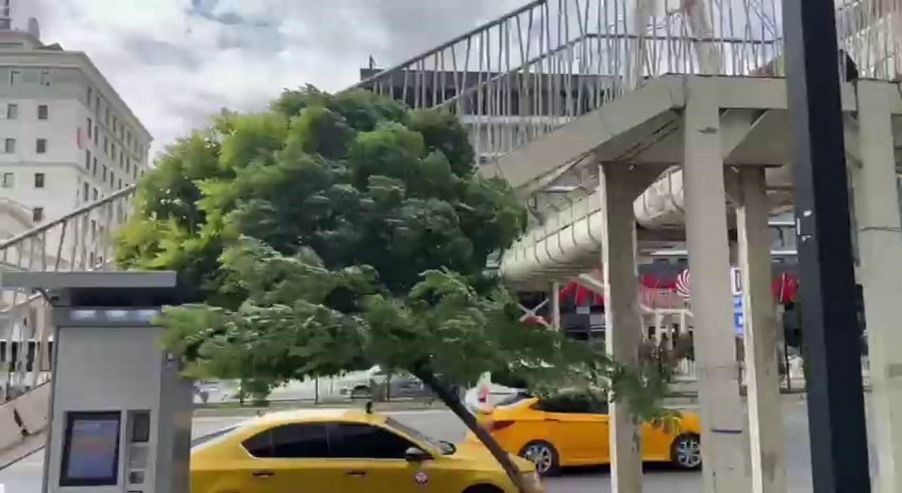 Elazığda fırtına etkili oldu
