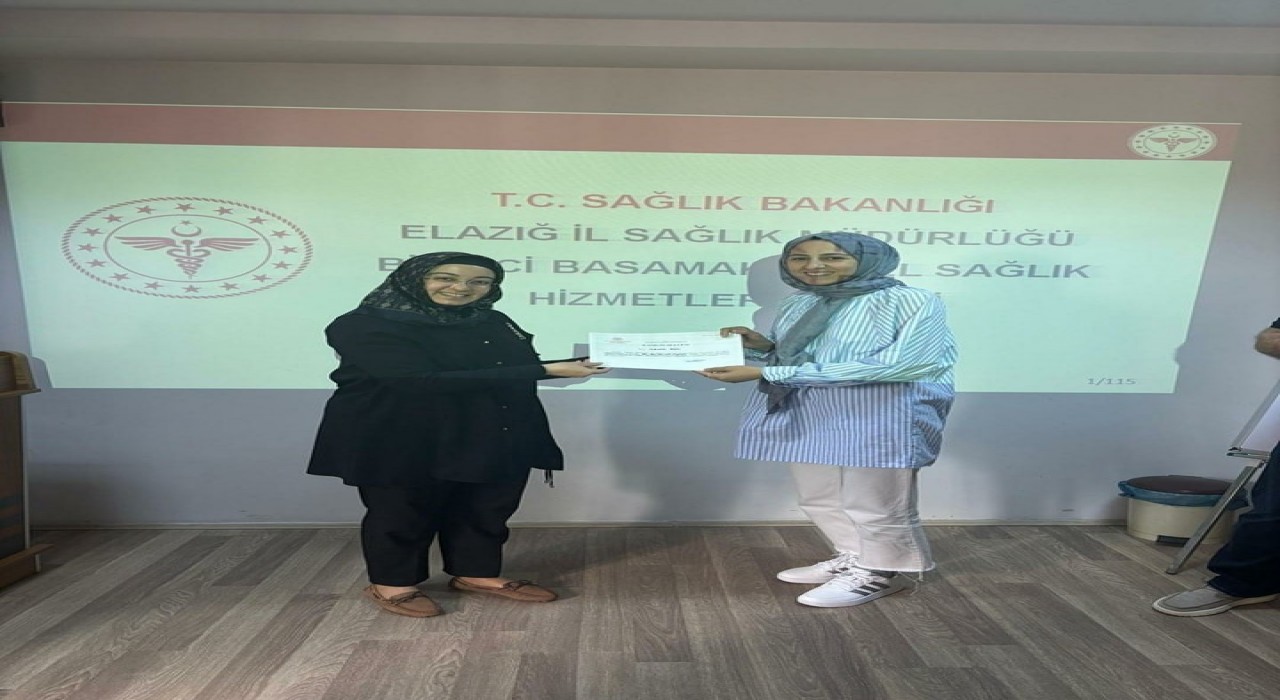 Elazığda sağlık çalışanlarına eğitim verildi