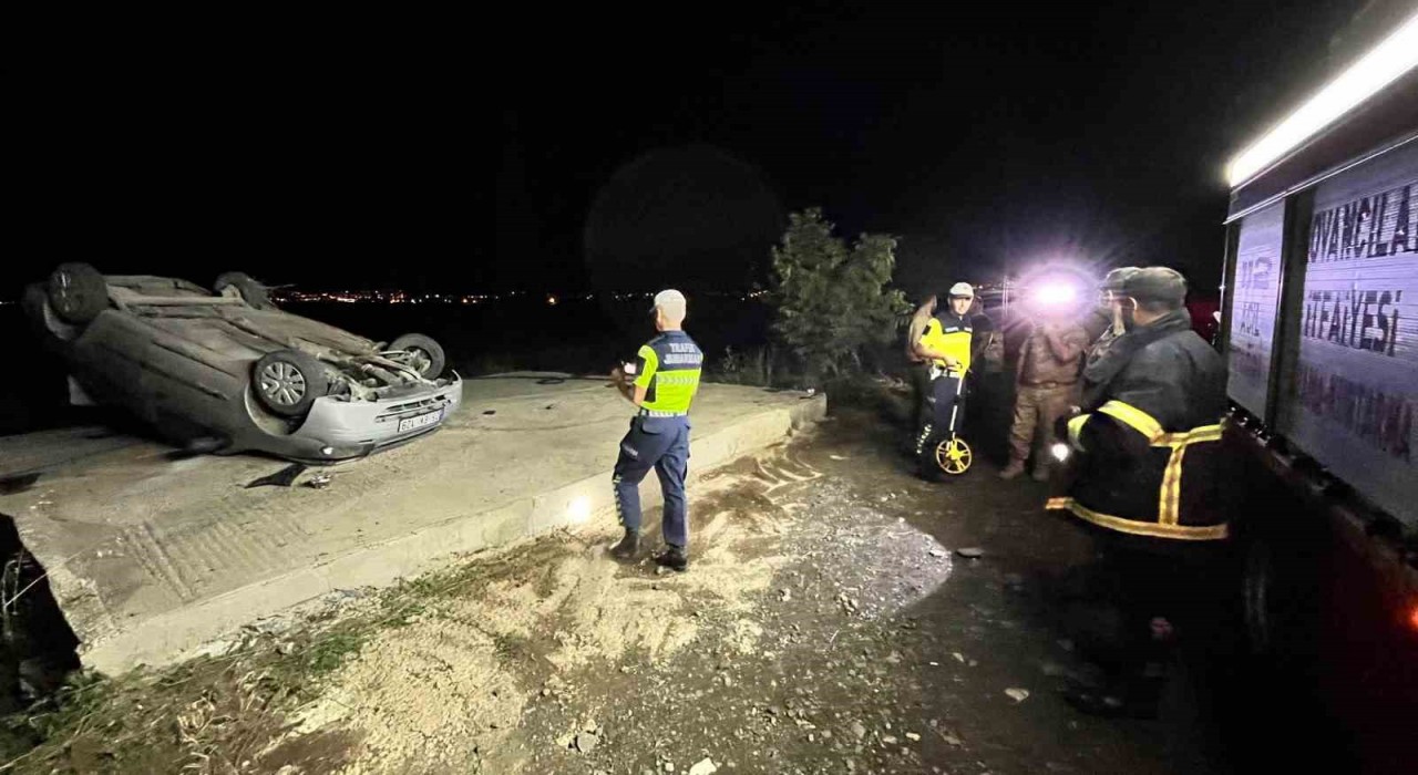 Elazığda trafik kazası: 1 yaralı