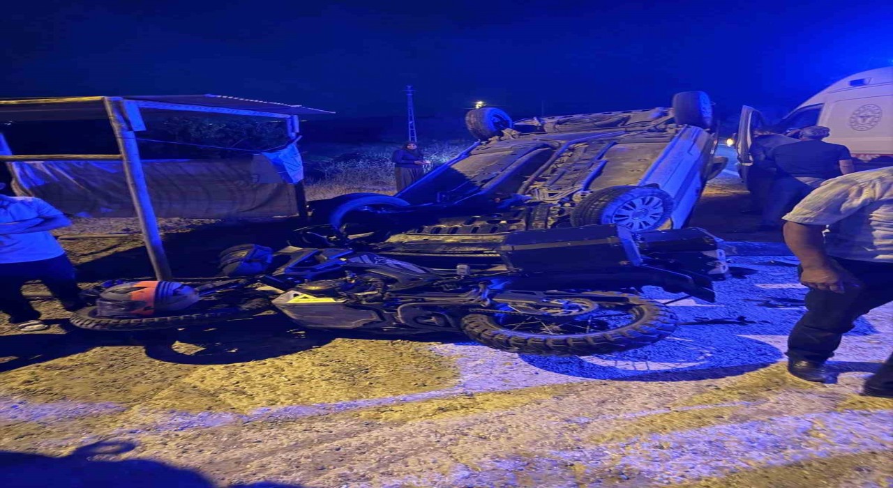 Elazığda trafik kazası: 2 yaralı
