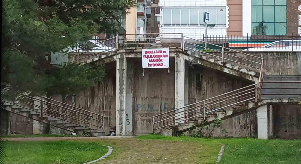 Engellilerin asansör talebi karşılık buldu: Çalışmalar başladı