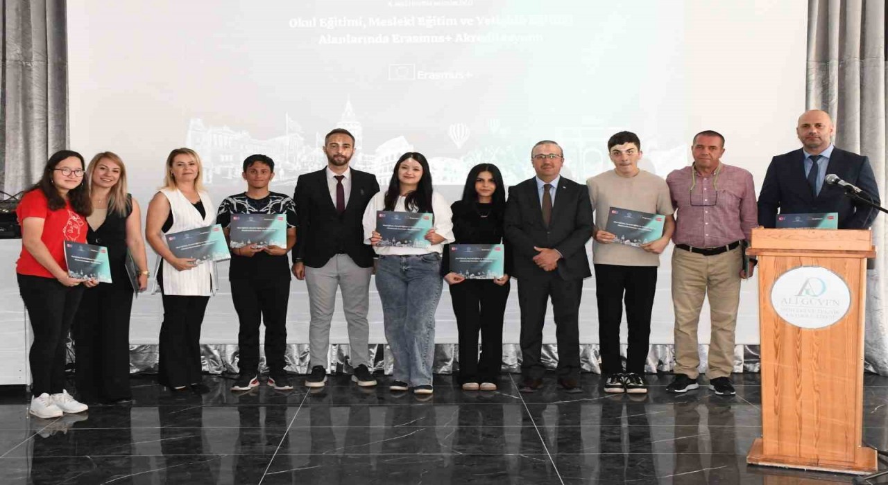 Erasmus+ Kapanış ve Sertifika Töreni düzenlendi