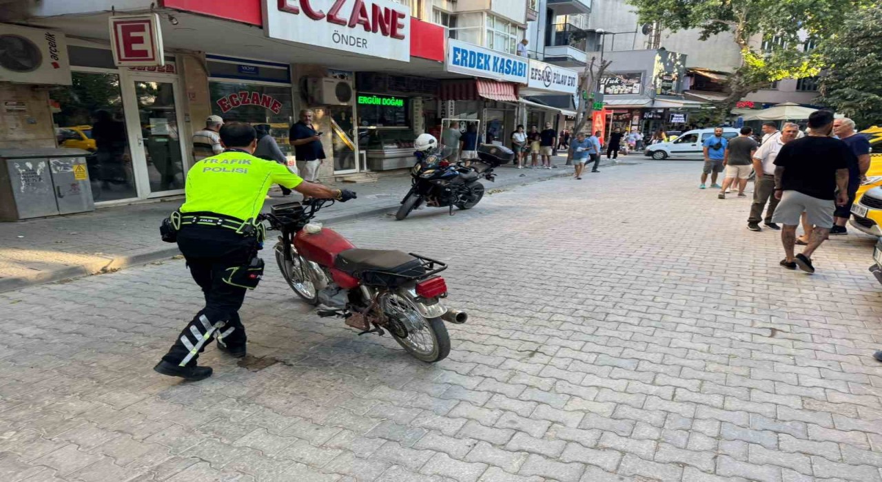 Erdekte kovalamaca cezayla son buldu