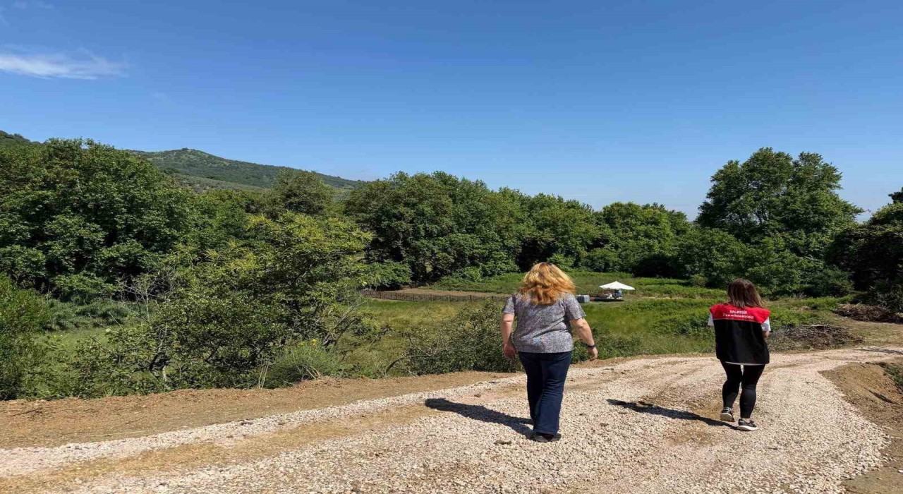 Erdekte tarım arazileri takip altında