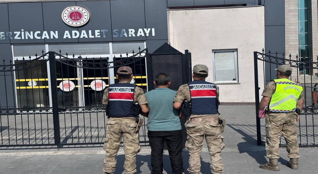 Erzincanda cinayet zanlısı jandarma ekiplerince yakalandı