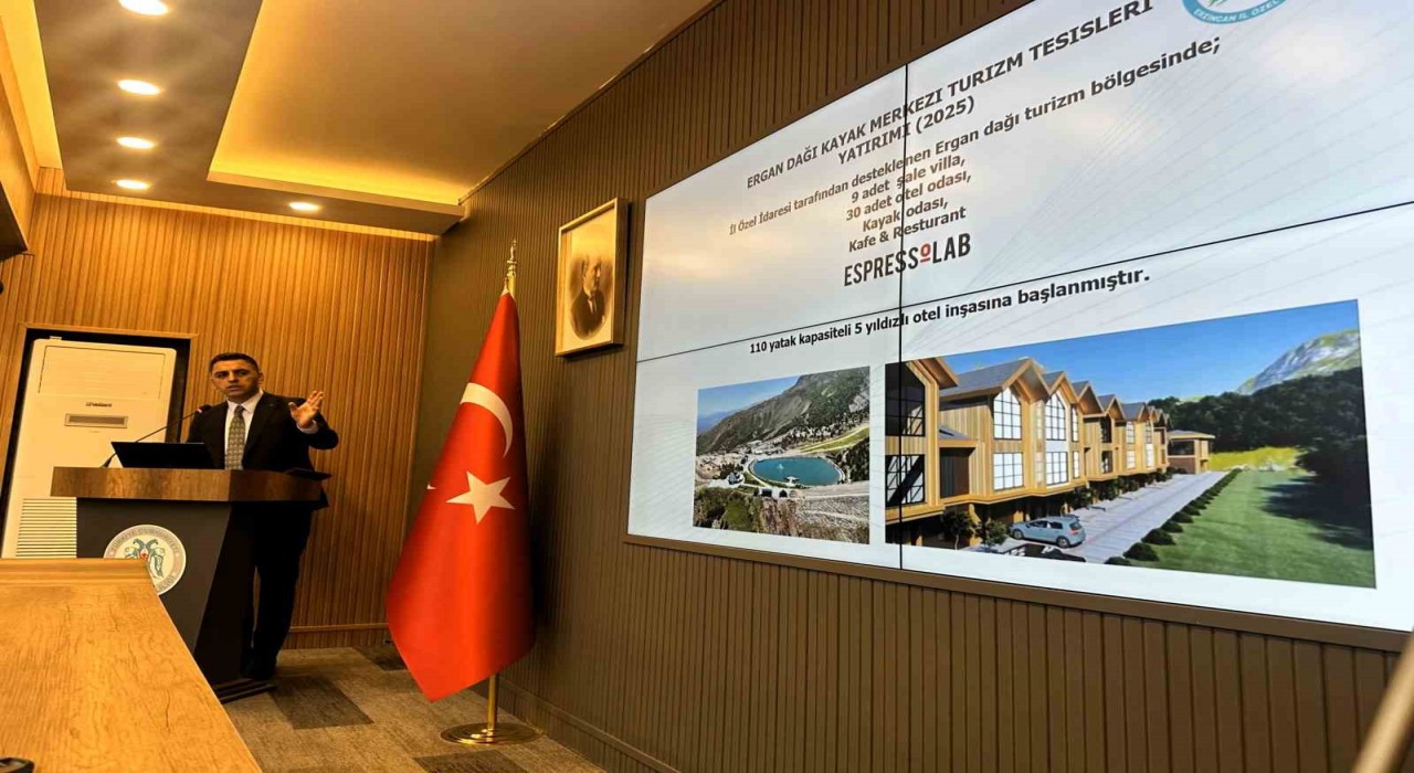 Erzincanın zirvesi Ergan Dağında dört mevsim turizm atağı